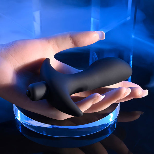 Selopa P Spot Trainer Black 12.7 Cm Vibrating Prostate Massager Vibrating Butt Plugs