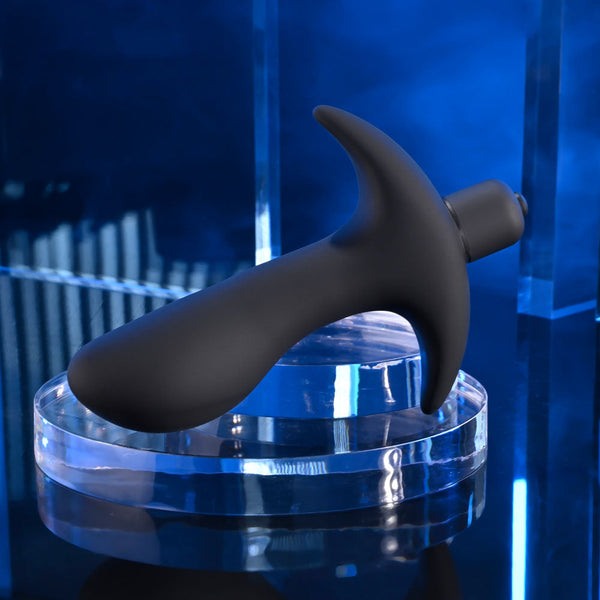 Selopa P Spot Trainer Black 12.7 Cm Vibrating Prostate Massager Vibrating Butt Plugs