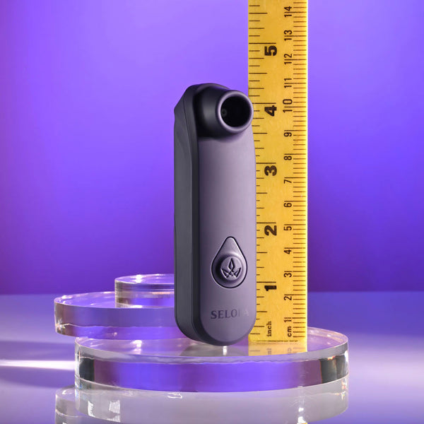 Selopa Sure Thing Black Vibrating & Sucking Stimulator Suction s