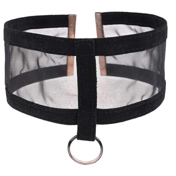 Sex & Mischief Sheer Day Collar Black Collars & Leashes