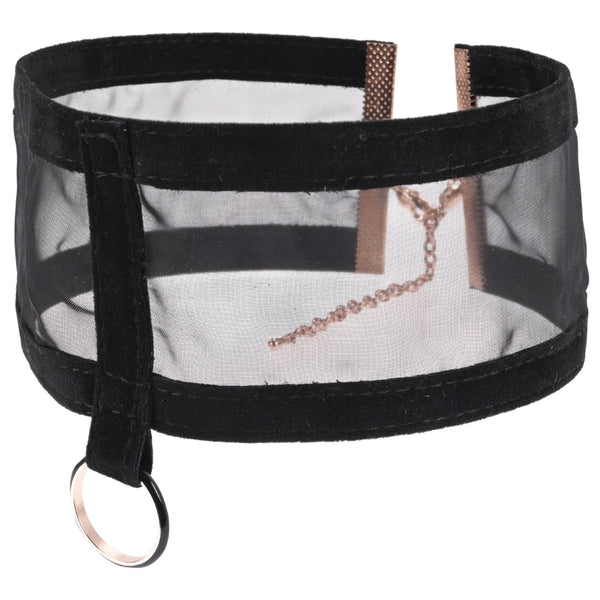Sex & Mischief Sheer Day Collar Black Collars & Leashes