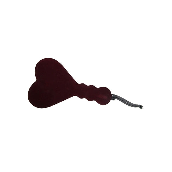 Sex & Mischief Enchanted Heart Paddle Red/Black Paddles