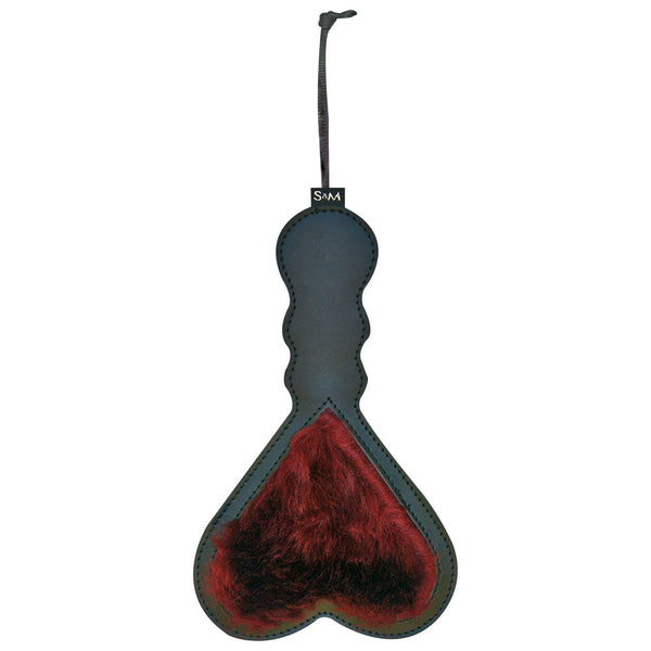 Sex & Mischief Enchanted Heart Paddle Red/Black Paddles