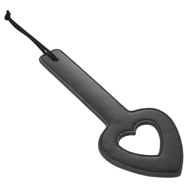 Sex & Mischief Shadow Heart Paddle Black Paddles