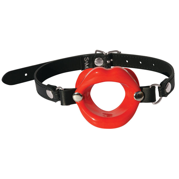 Sex & Mischief Silicone Lips Mouth Gag Red Restraint Placeholder