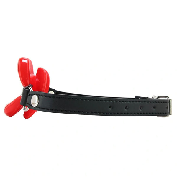 Sex & Mischief Silicone Lips Mouth Gag Red Restraint Placeholder