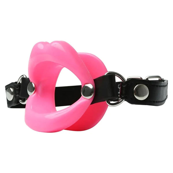 Sex & Mischief Silicone Lips Mouth Gag Pink Restraint Placeholder