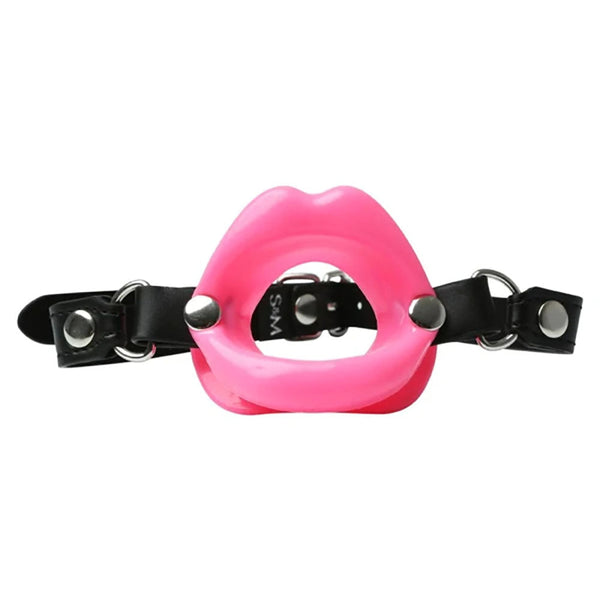 Sex & Mischief Silicone Lips Mouth Gag Pink Restraint Placeholder