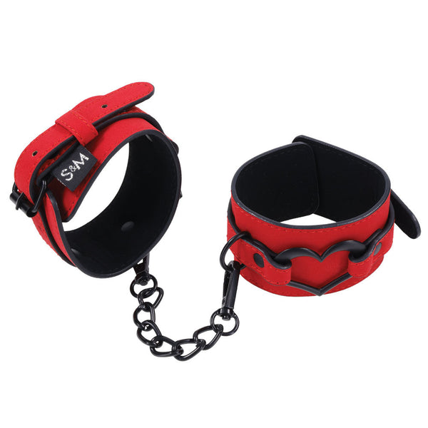 Sex & Mischief Amor Handcuffs Red Restraints Placeholder