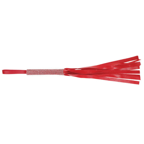 Sex & Mischief Amor Sparkle Flogger Red 33 Cm Flogger Whip Floggers