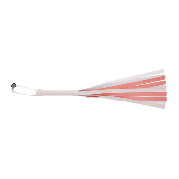 Sex & Mischief Peaches N Creame Stripe Flogger Peach 80 Cm Flogger Whip Floggers