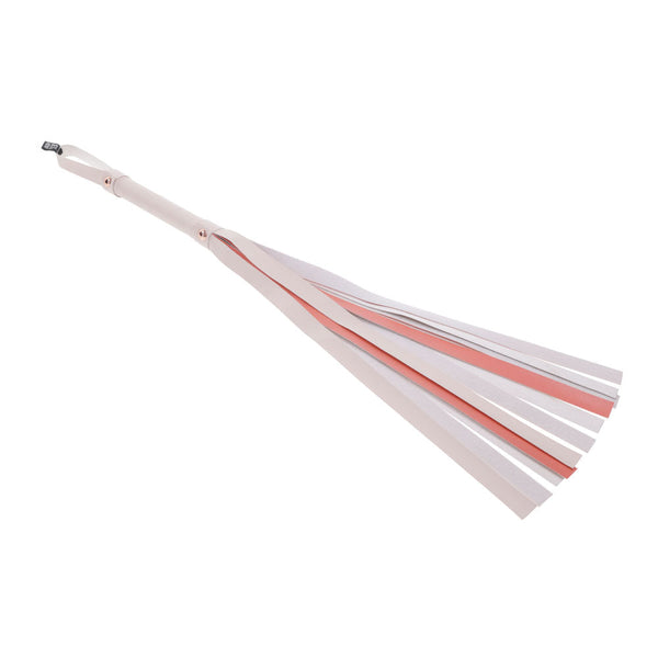 Sex & Mischief Peaches N Creame Stripe Flogger Peach 80 Cm Flogger Whip Floggers