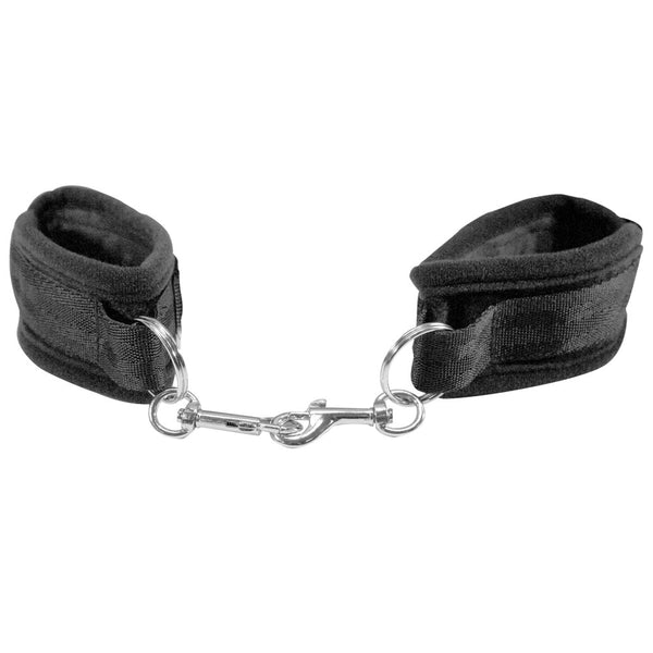 Sex & Mischief Black Beginner's Handcuffs Restraints Placeholder