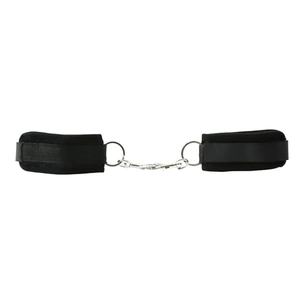 Sex & Mischief Black Beginner's Handcuffs Restraints Placeholder