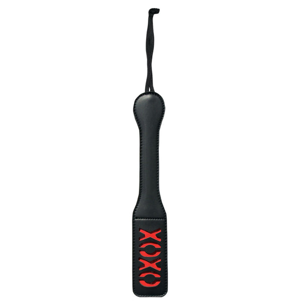 Sex & Mischief Xoxo Paddle Black Paddles
