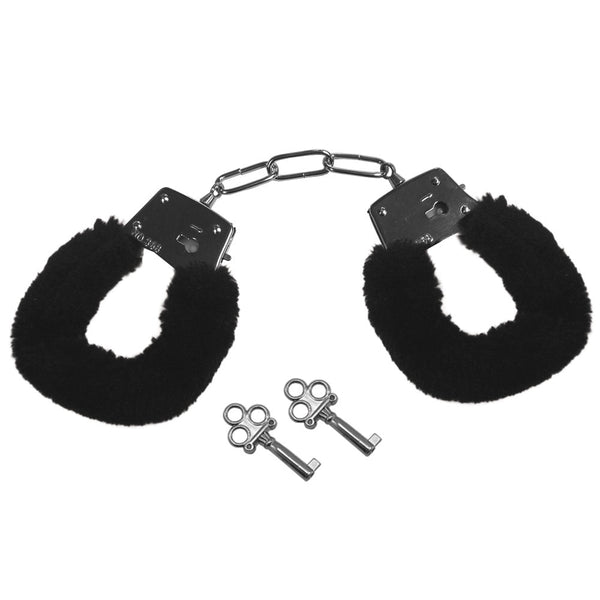 Sex & Mischief Furry Handcuffs Black Restraints Placeholder