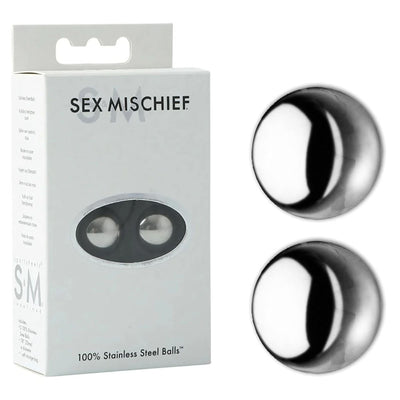 Sex & Mischief 100% Stainless Steel Balls Ben Wa Restraint Kits & Sets