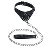 Sportsheets Velvet Noir Collar & Leash Black Restraint Restraint Kits & Sets