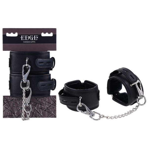 Edge Handcuffs Black Restraints Placeholder