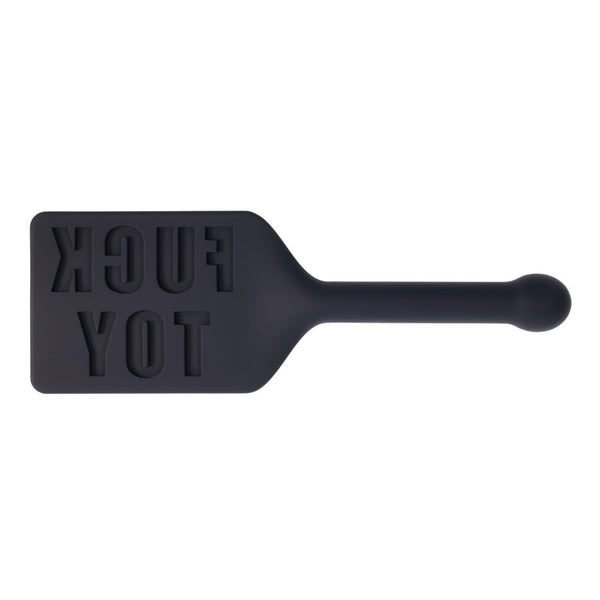 Edge Fuck Toy Silicone Paddle Black Spanking Paddles
