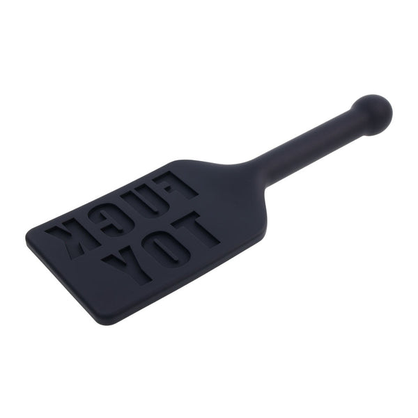 Edge Fuck Toy Silicone Paddle Black Spanking Paddles
