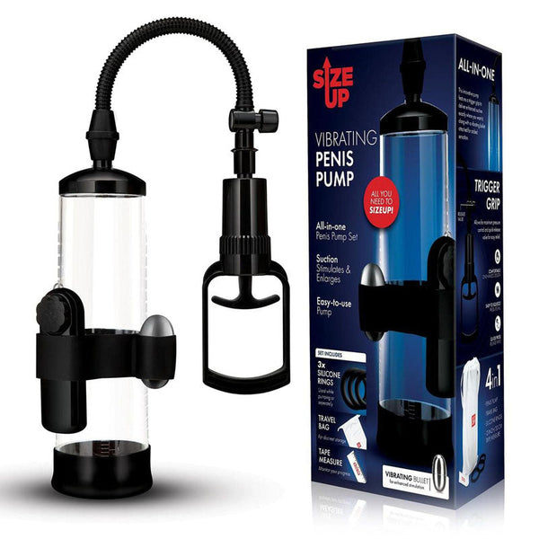 Size Up Vibrating Trigger  Pump Clear  Pumps