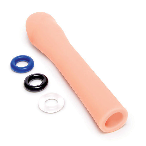 Size Up Realistic 3''  Extender Flesh 7.6 Cm (3'') Extension Sleeve  Extenders & Enlargers