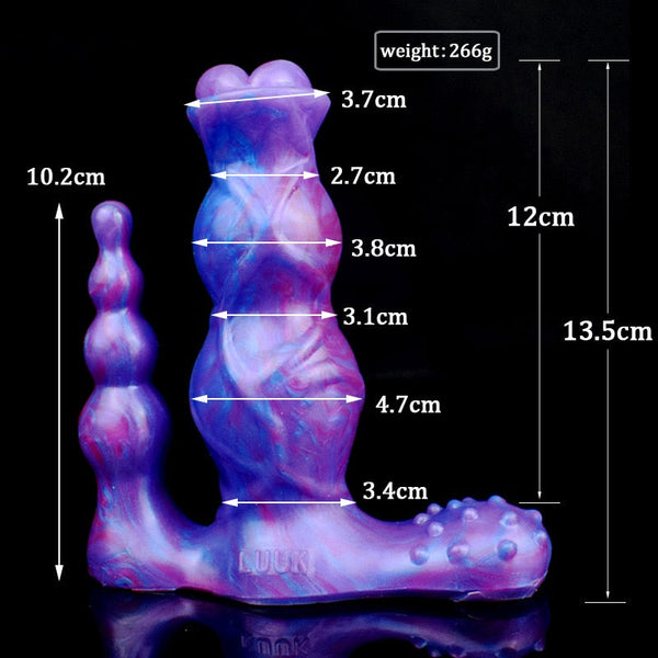 Silicone Triple Action Anal Beads G Spot Clitoral Stimulation Women  G Spot s