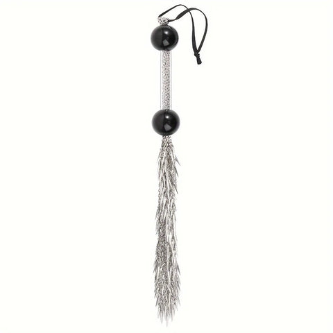 Metal Pepper Double Bead Chain Whip With Restraints Spanking Flogger  Adult Flirting Sex Play Toys For Women And Couples Restraint Kits & Sets