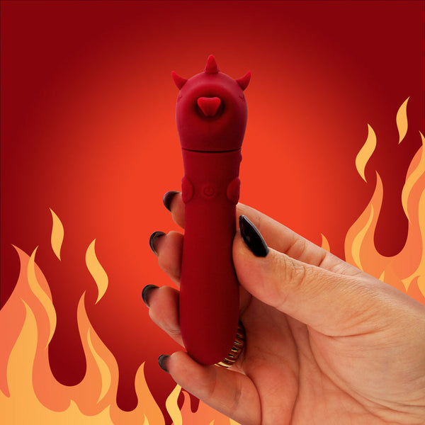 Unihorn Usb Bullet Blaze Diablo Red Rechargeable Vibrating Bullets