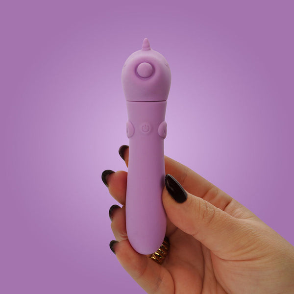 Unihorn Usb Bullet Karma Lilac Rechargeable Vibrating Bullets
