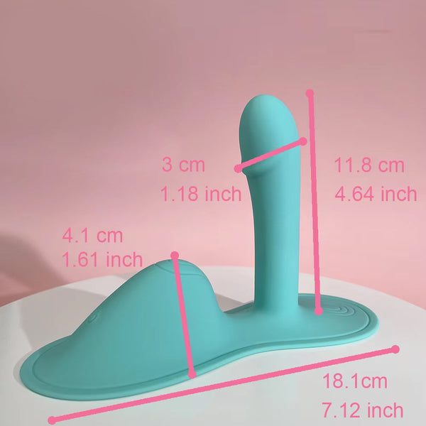 App Control Unisex Cushion Massager  Dildo And Bump Dual Motors Soft Liquid Silicone Men Women Masturbation Sex Toy G Spot s