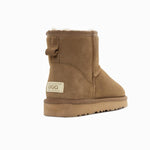 Shoes & Boots House Of Dasein Ugg Boots Genuine Australian Sheepskin Unisex Mini Classic Suede Olive Eu39