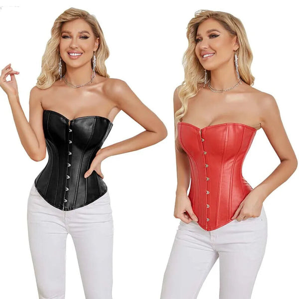 Steampunk Plus Size Slimming Body Shapewear Corset Black Xxl Corsets & Bustiers