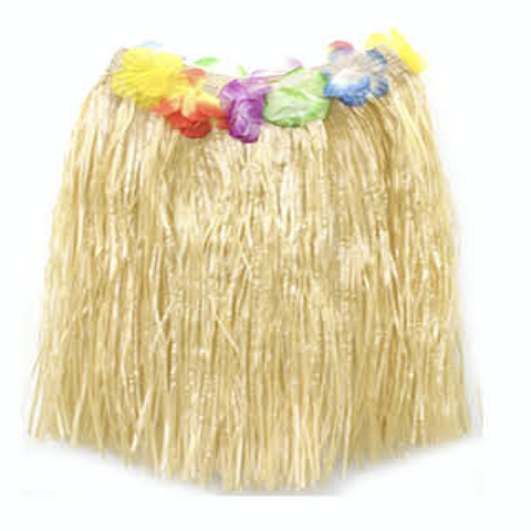 Women's Costumes 40Cm Hawaiian Hula Skirt Tropical Costume Dress Lei Grass Flower Party Adult Natural