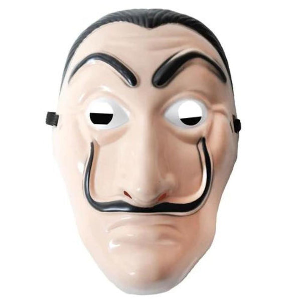 Br Costumes Money Heist Plastic Mask Tv Series Fancy Dress Cosplay Unisex Costumes