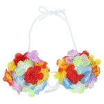 Br Costumes Hawaiian Bra Luau Lei Fancy Dress Flower Bikini Top Beach Dance Hula Women's Costumes