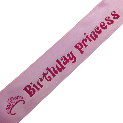 Women's Costumes House Of Dasein Birthday Princess Sash 21St 18Th Girls Night Party Costume Celebration Bday Pink