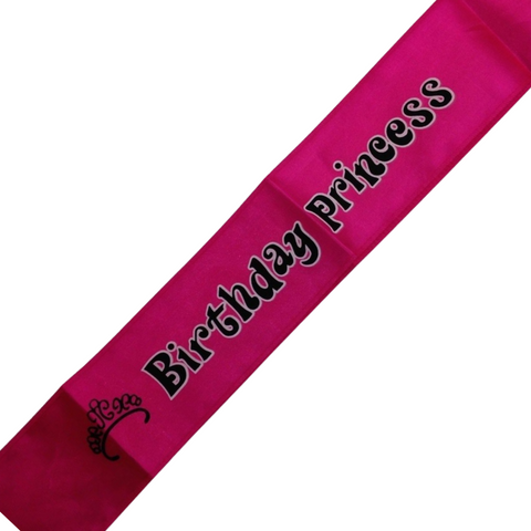 Women's Costumes Birthday Princess Sash 21St 18Th Girls Night Party Costume Celebration Bday Pink