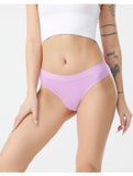 Elosung 4 Pcs Women's  Low Waist Cotton Thong Size Underwear