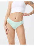 Elosung 4 Pcs Women's  Low Waist Cotton Thong Size Underwear