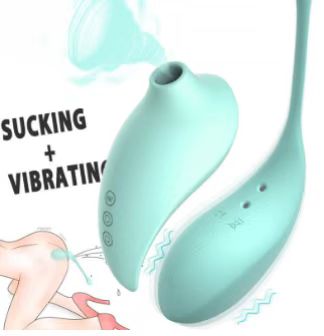 Green Pulsewave Waterproof Clitoral Sucker & Vibrating G Spot Teaser 7 Suction Modes Usb Rechargeable G Spot s