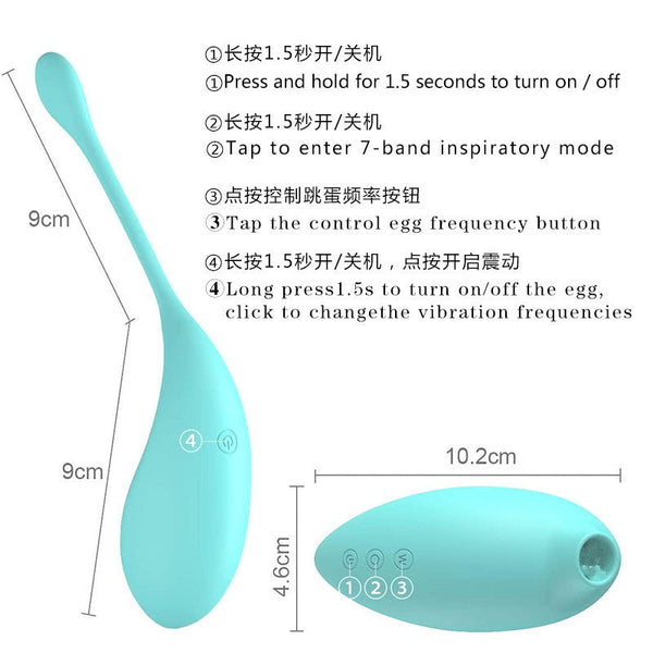 Green Pulsewave Waterproof Clitoral Sucker & Vibrating Spot Teaser 7 Suction Modes Usb Rechargeable G Spot s