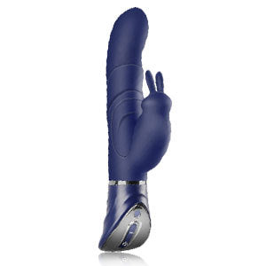 Blue Dual Action Rabbit  Female Pleasure Toy (Usb Rechargeable) Rabbit s