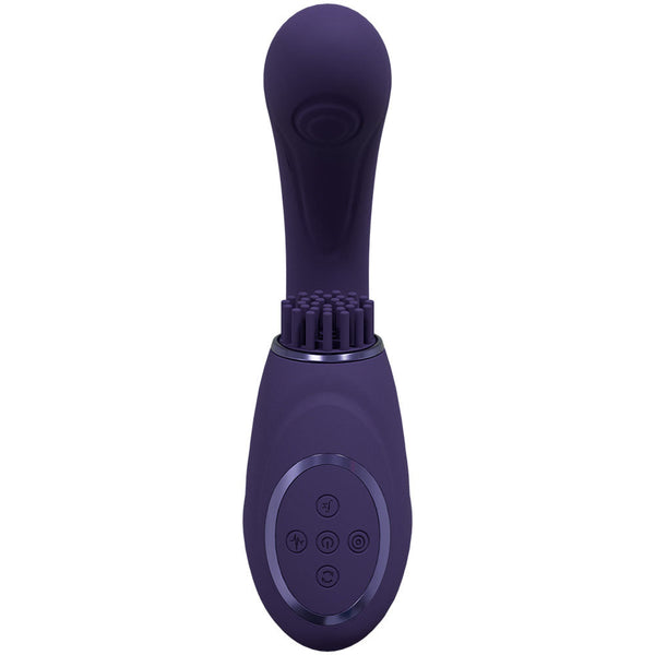 Vive Gen Usb Rechargeable Triple Motor  Purple Rabbit s
