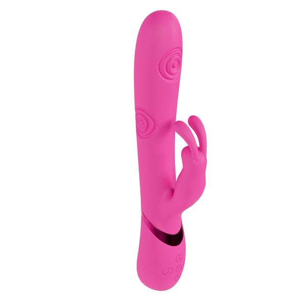 Vive Mimi Pink 25 Cm Usb Rechargeable Vibrating & Tapping Rabbit  Rabbit s