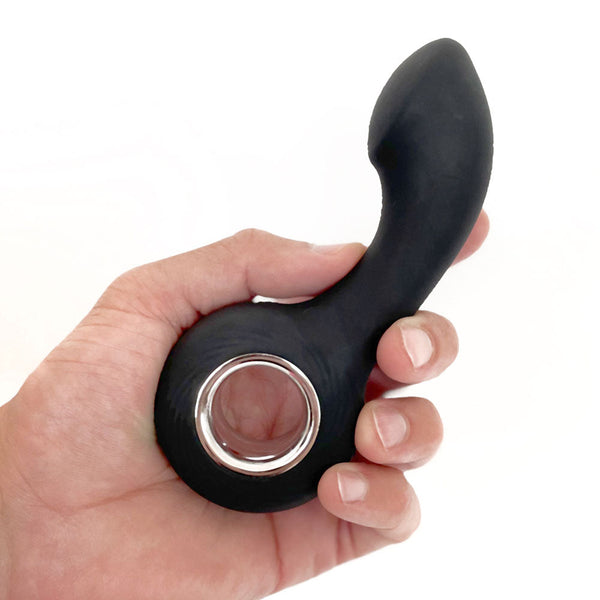 Vers Rechargeable Silicone P Spot Vibe Black 13 Cm Usb Prostate Massager G Spot s