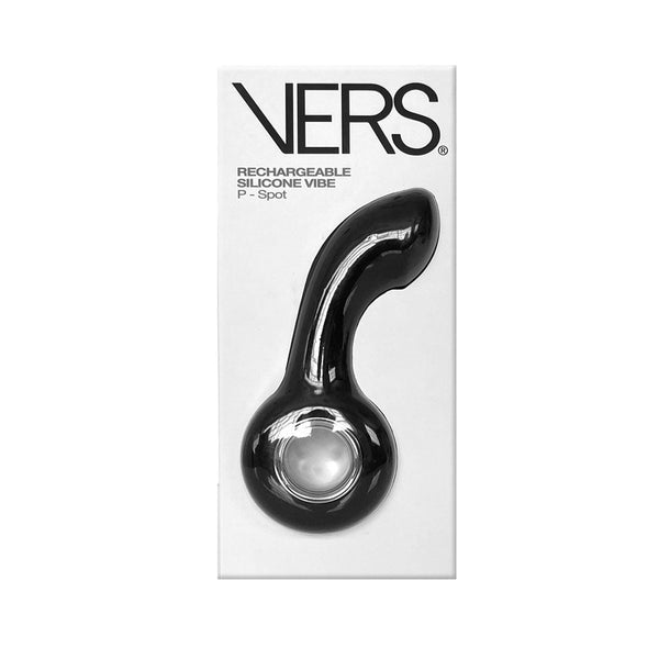 Vers Rechargeable Silicone P Spot Vibe Black 13 Cm Usb Prostate Massager G Spot s