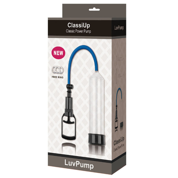 Luvpump Classiup Classic Power Pump Medium Clear   Pumps