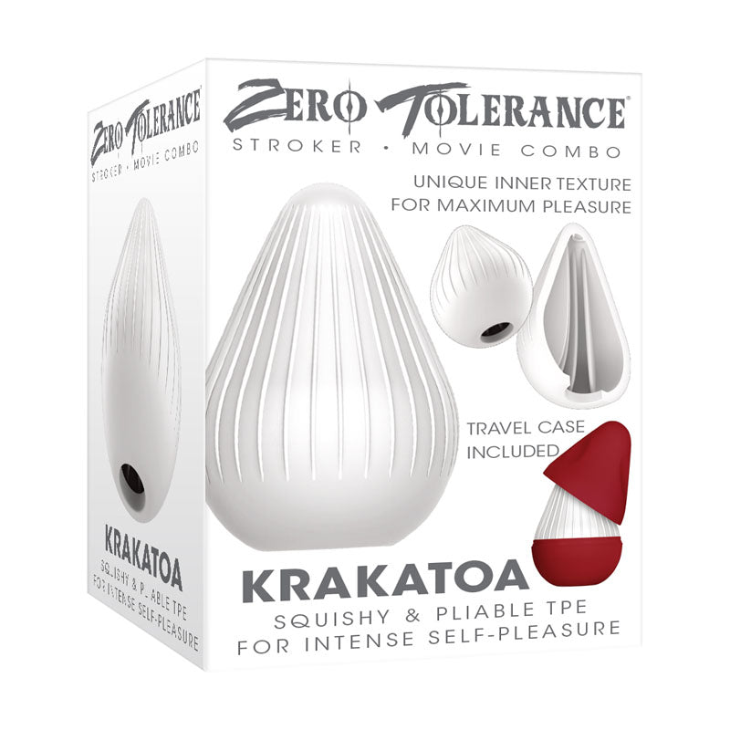 Zero Tolerance White Mini Stroker Egg Masturbators